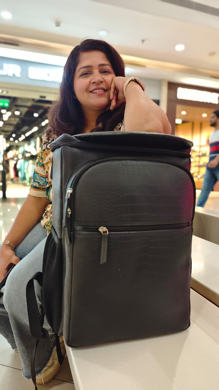 BACKUP backpack in Jet Black